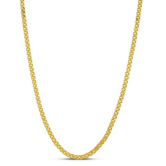 14k Yellow Gold Bismark Chain (2.50 mm) | Richard Cannon Jewelry