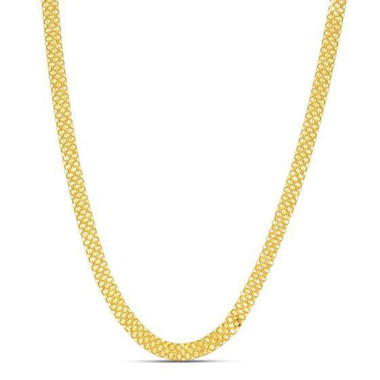 14k Yellow Gold Bismark Chain (4.70 mm) | Richard Cannon Jewelry