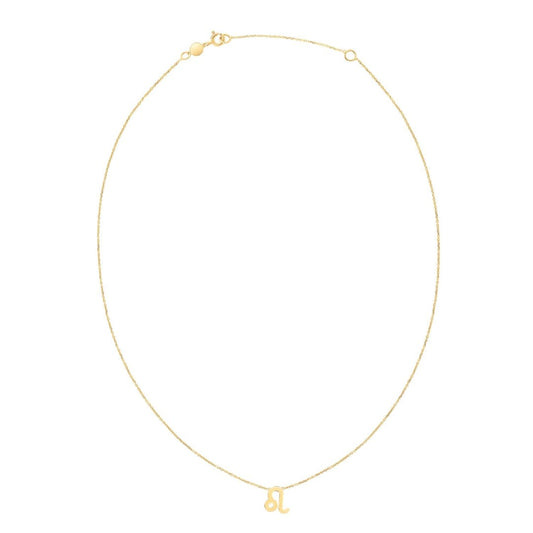 14K Yellow Gold Leo Necklace | Richard Cannon Jewelry