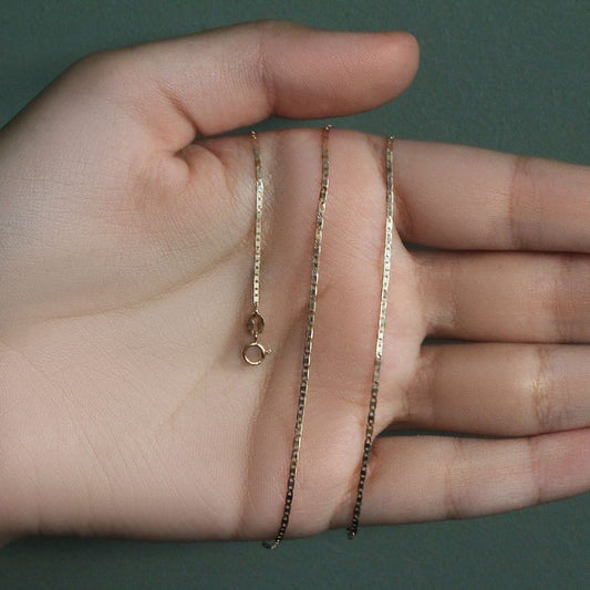 14k Yellow Gold Mariner Link Chain 1.2mm | Richard Cannon Jewelry