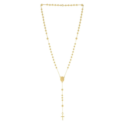14K Yellow Gold Rosary Necklace | Richard Cannon Jewelry