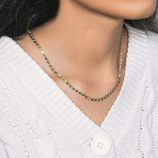 3.3mm 14k Yellow Gold Heart Chain | Richard Cannon Jewelry