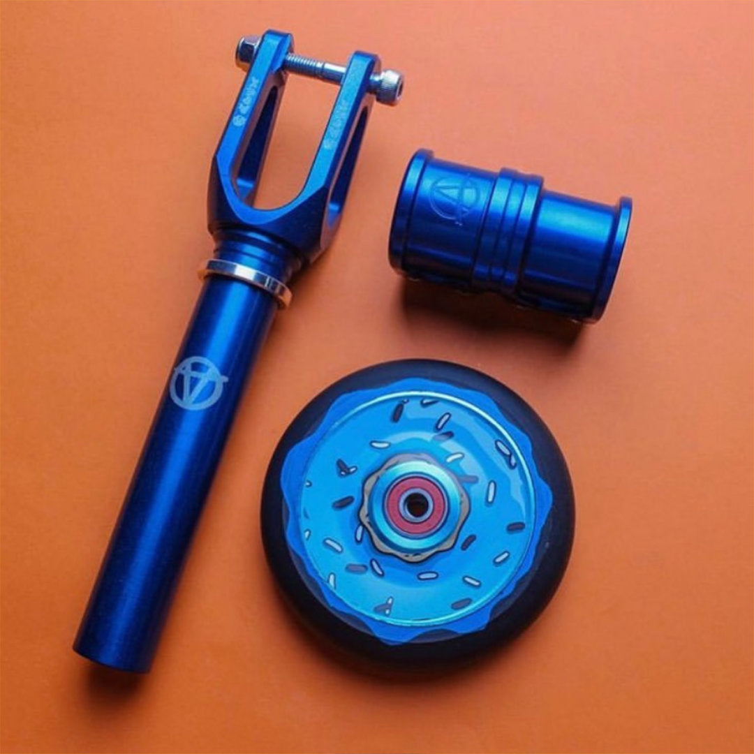 Chubby Melo Doughnut Oreo/Blue - Single Wheel-4