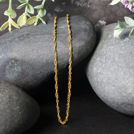 10k Yellow Gold Singapore Chain (1.80 mm)-1