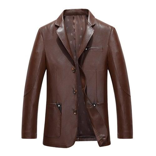 Everyday Mens Leather Blazer-1