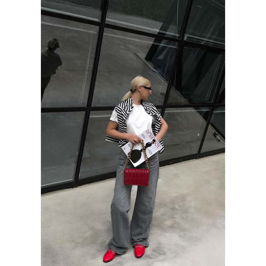 begonia buckled faux leather croc mules | London Rag