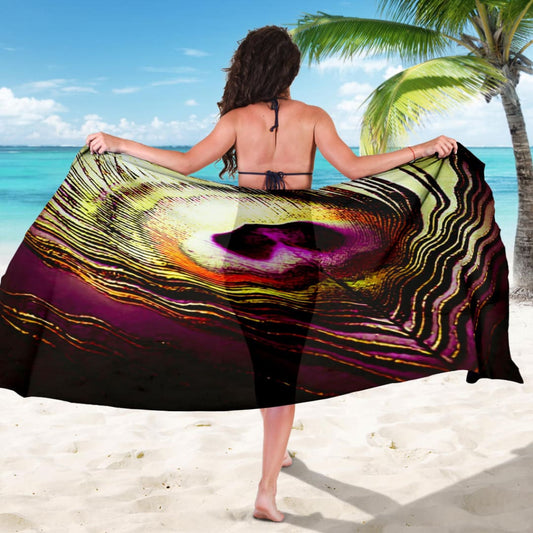 Bird Models: Peacock Feathers Sarong 4 | The Urban Clothing Shop™