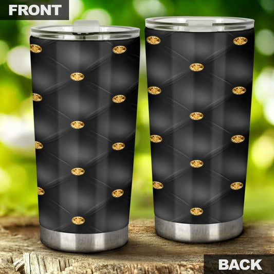 Black Diamond Tufted Tumbler | The Urban Clothing Shop™