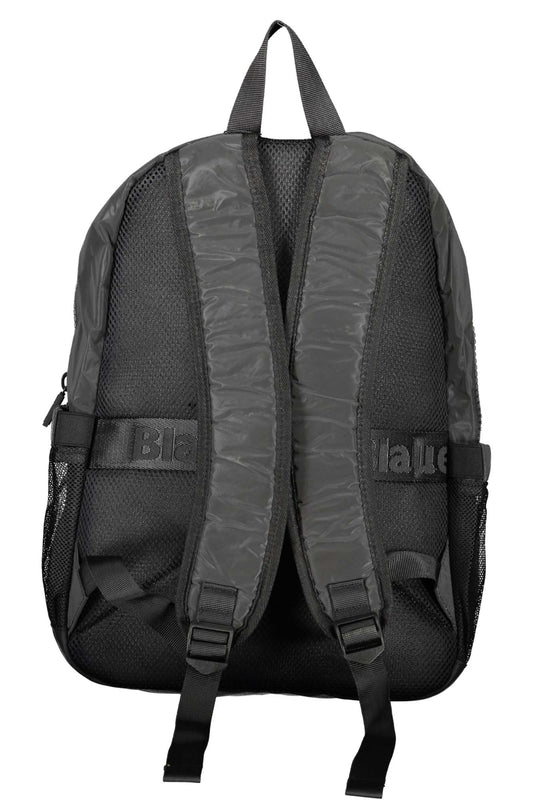 BLAUER MEN'S BLACK BACKPACK-1