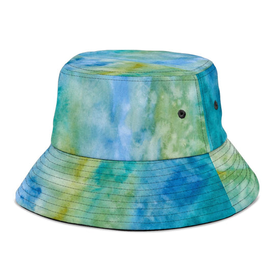 Bucket Hat Blue Watercolor Pastel | The Urban Clothing Shop™