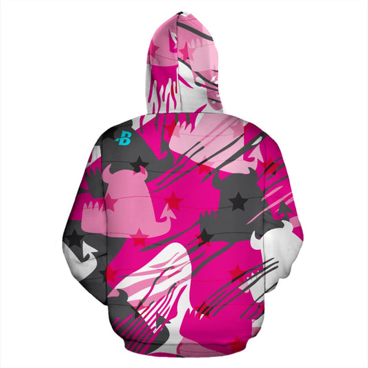 Candy Camo Hoodie - Zip Up | The Urban Clothing Shop™