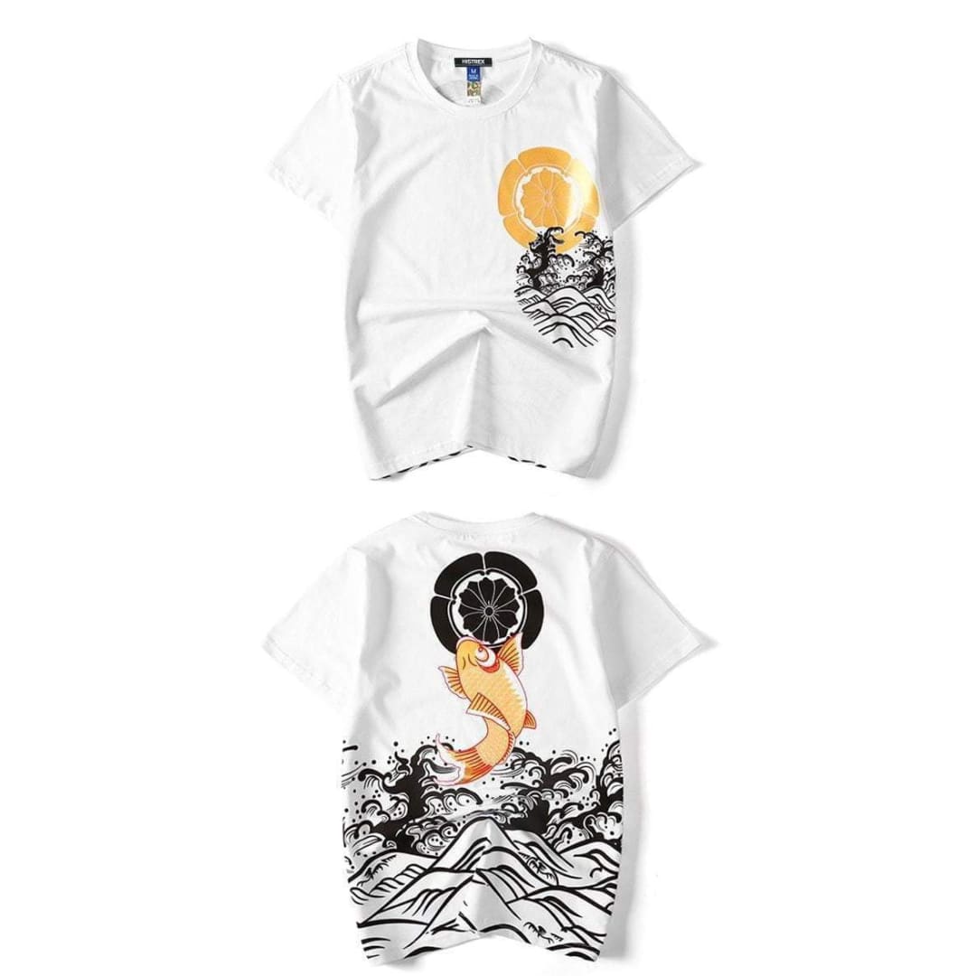 CARP WAVE™ Chinese Style T-Shirt | The Urban Clothing Shop™