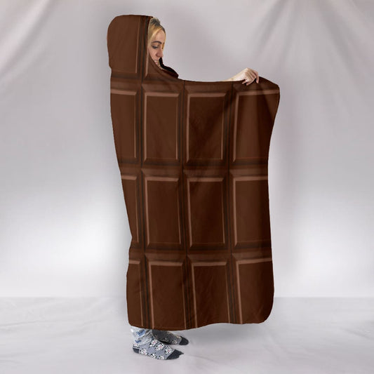 Chocolate Bar Hooded Blanket | The Urban Clothing Shop™