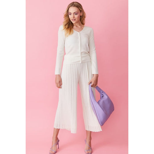 Cream Cashmere Trousers | Buy Me Fur Ltd