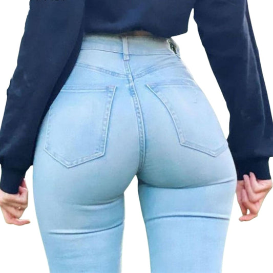 CurVay: Vintage High Waist Women’s Skinny Jeans | The Urban Clothing Shop™