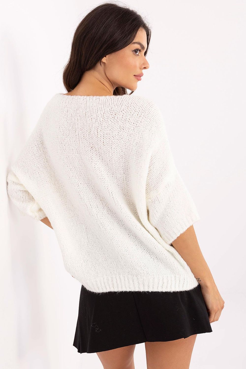 Short sleeve sweater model 208728 Italy Moda