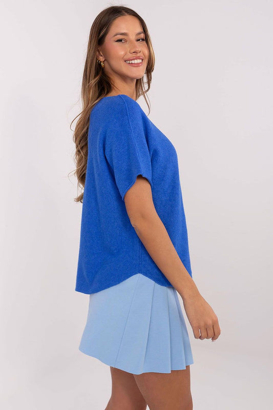 Short sleeve sweater model 209987 Italy Moda