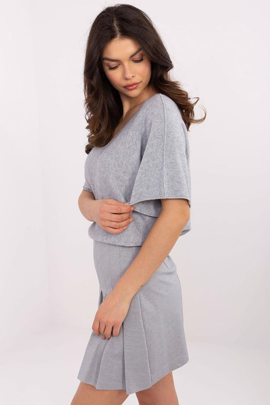 Short sleeve sweater model 209992 Italy Moda