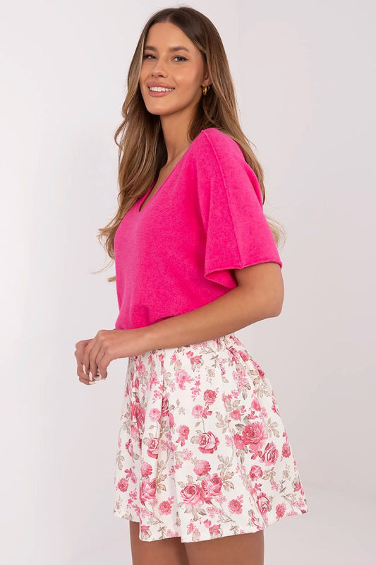 Short sleeve sweater model 209993 Italy Moda