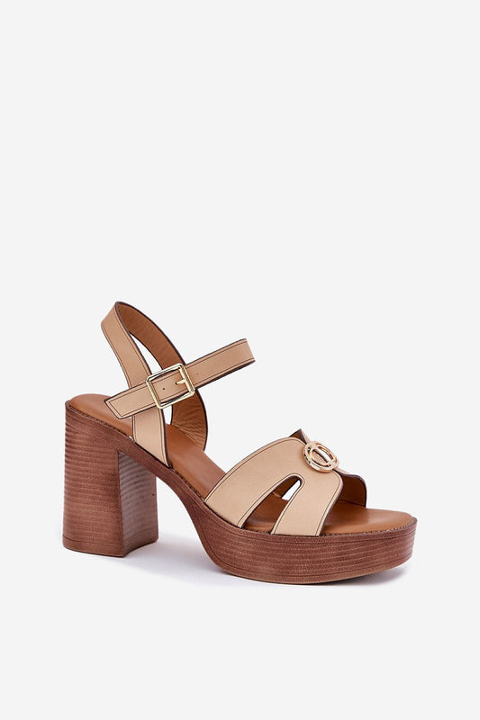 Heel sandals model 214391 Step in style