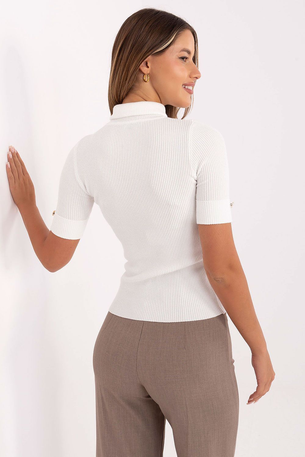 Short sleeve sweater model 217318 Factory Price