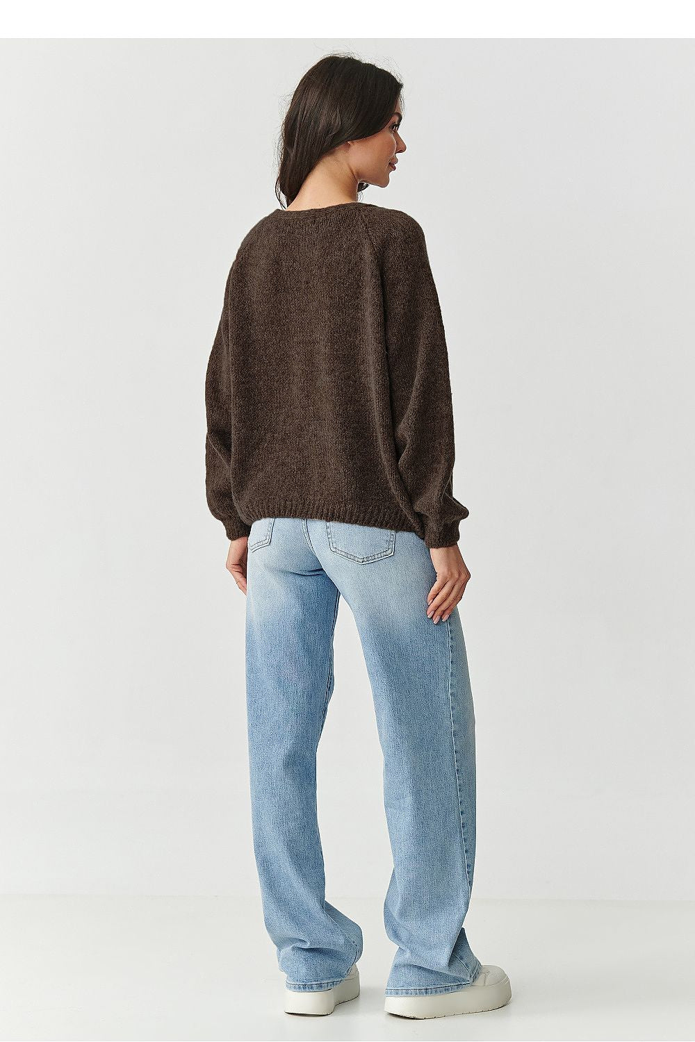 Cardigan model 217364 Makadamia