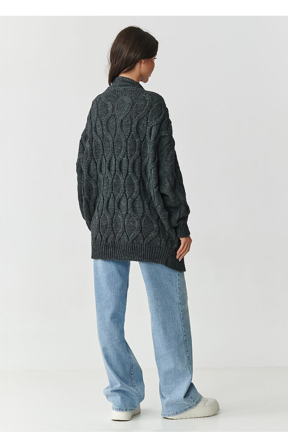 Cardigan model 217406 Makadamia