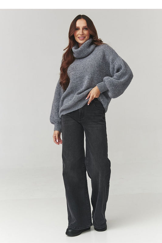 Turtleneck model 220791 Makadamia