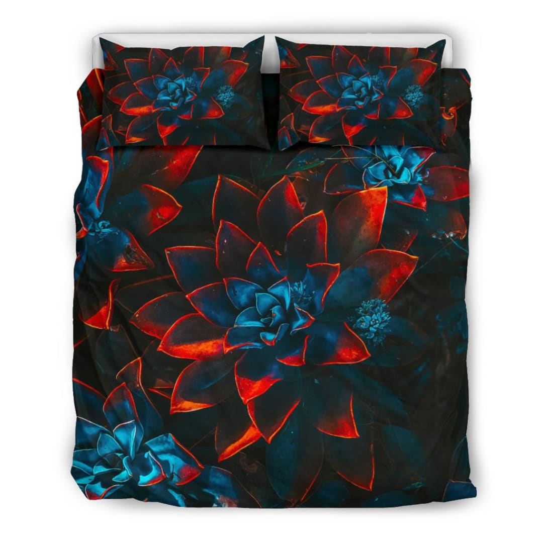 Dark Mode Flowers Special Design Bedding Set | The Urban Clothing Shop™