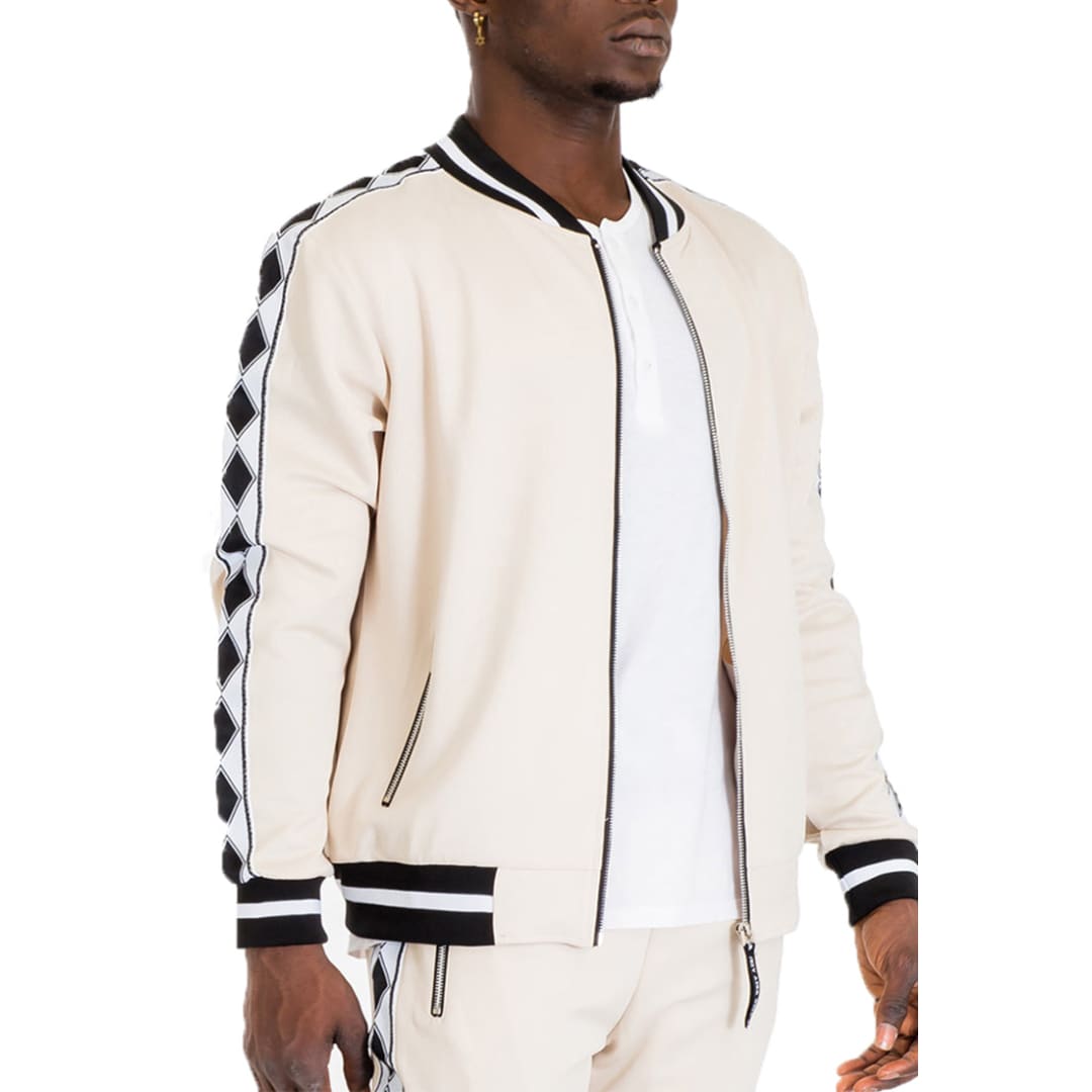 Diamond Tape Track Jacket | The Urban Clothing Shop™