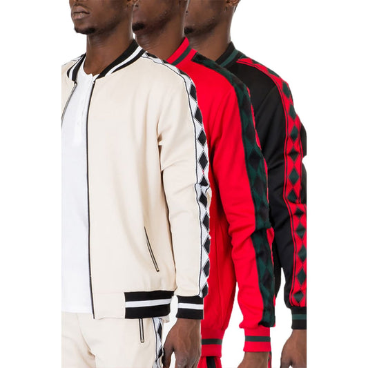 Diamond Tape Track Jacket | The Urban Clothing Shop™