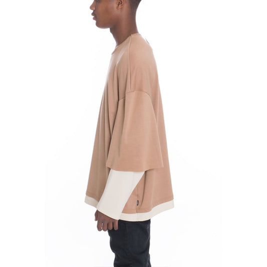 Double Slouch Long Sleeve T Shirt | The Urban Clothing Shop™