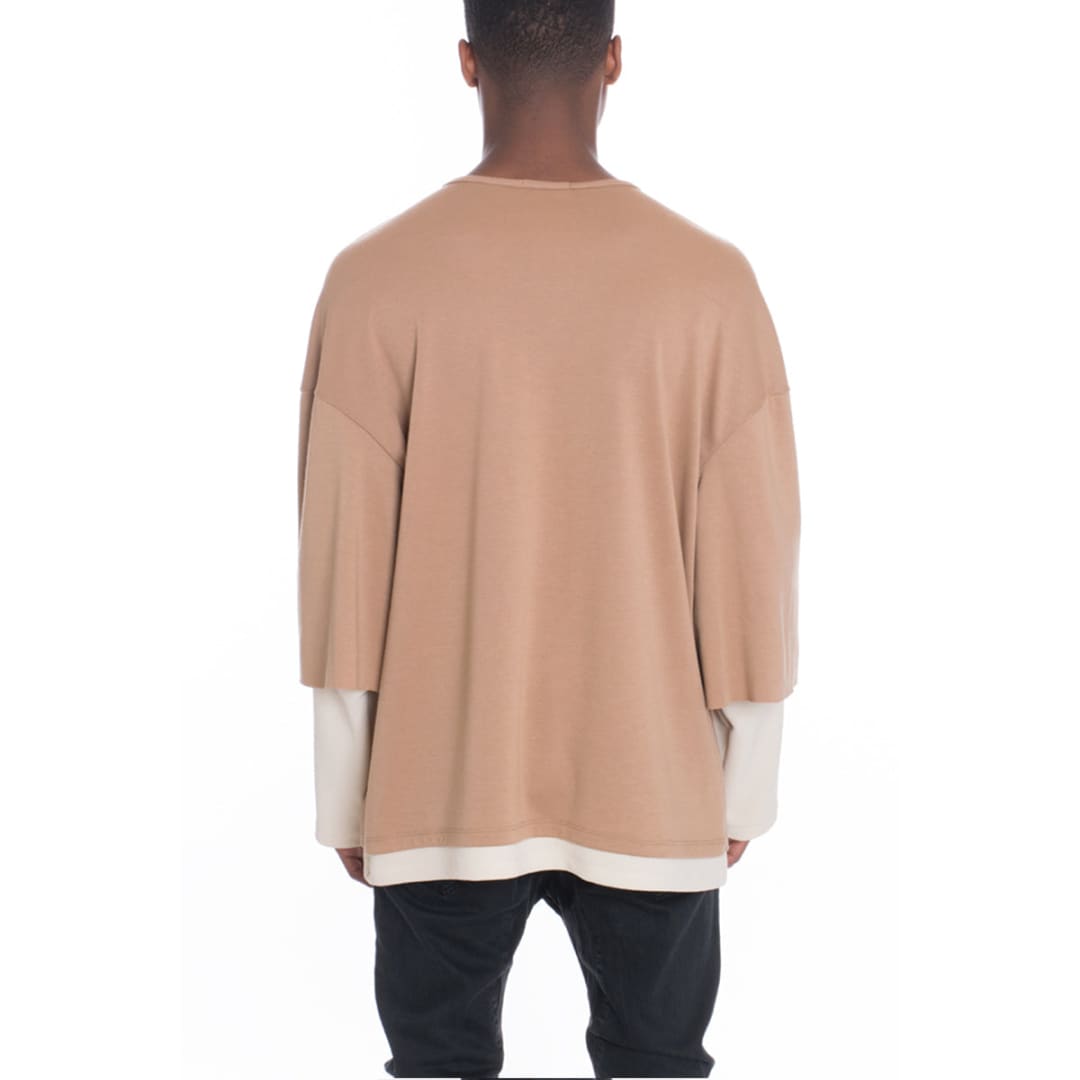 Double Slouch Long Sleeve T Shirt | The Urban Clothing Shop™