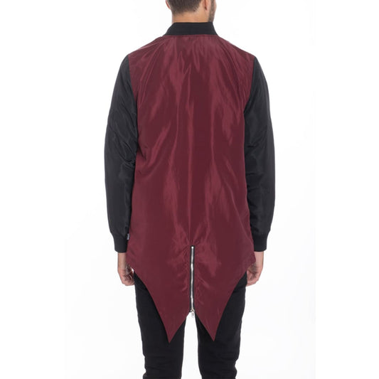 Urban Edge Fishtail Bomber Jacket | The Urban Clothing Shop™