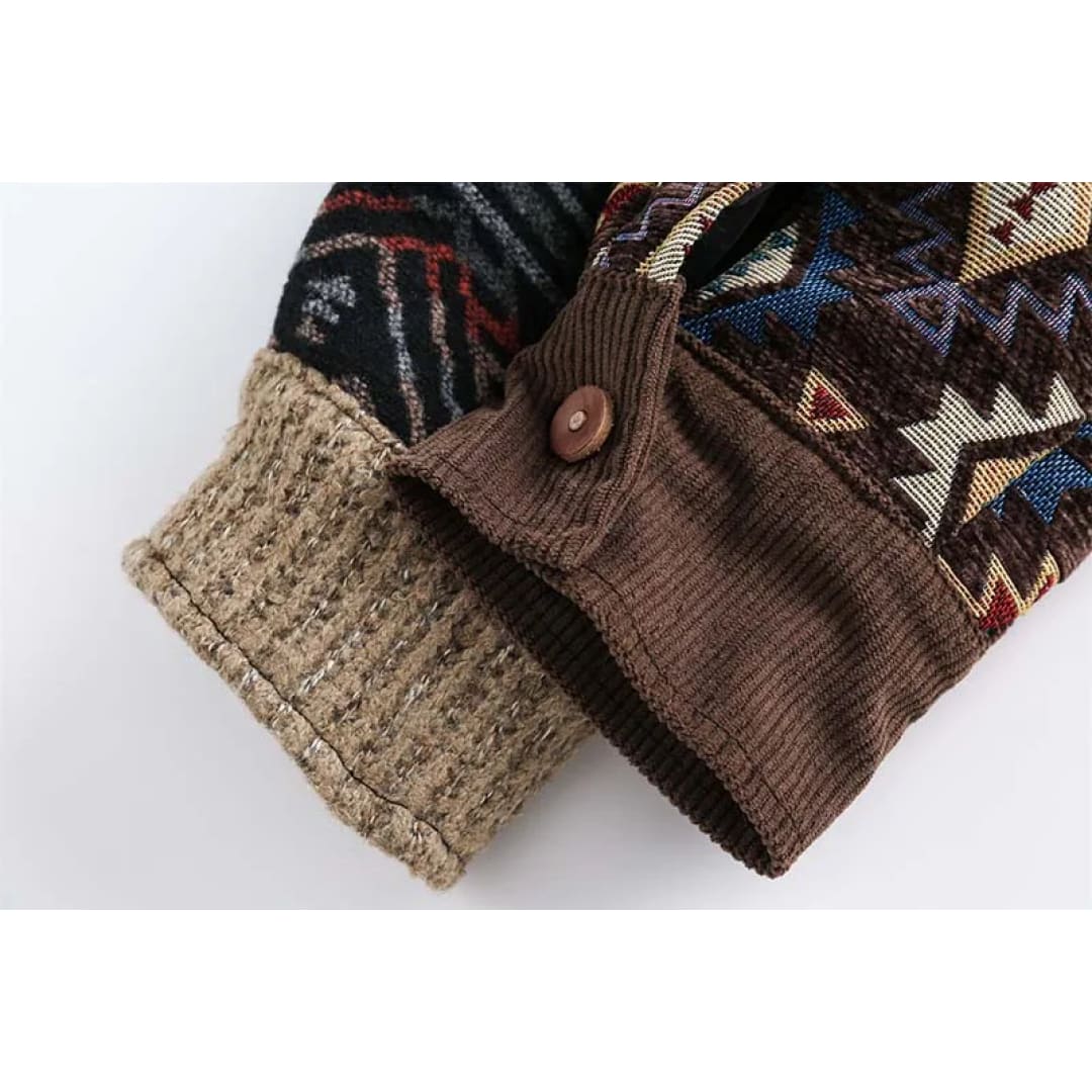 Global Rhythms Patchwork Streetwear Jacket | The Urban Clothing Shop™