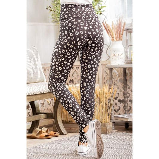 Heimish Full Size Leopard High Waist Leggings | The Urban Clothing Shop™