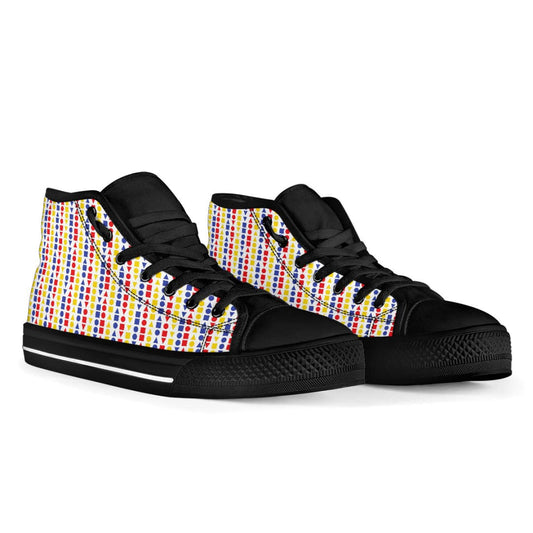 Hi Top Canvas Sneakers Colement BK | The Urban Clothing Shop™
