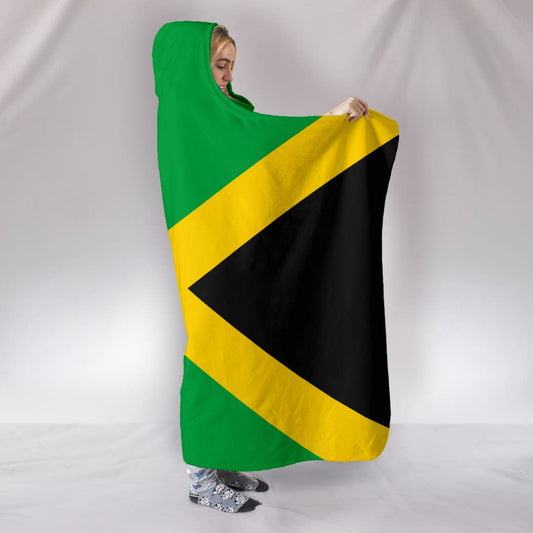 Jamaica Flag Hooded Blanket | The Urban Clothing Shop™
