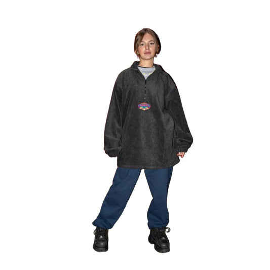 Joggers in Navy with Embroidered Bro Shroom | Dreambutdonotsleep