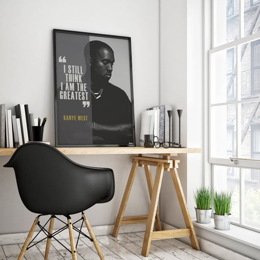 Kanye West Wall Poster | The Urban Clothing Shop™