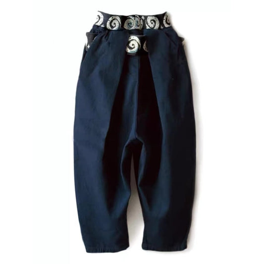 KAPITAL Artisan-Crafted Applique Pants | The Urban Clothing Shop™
