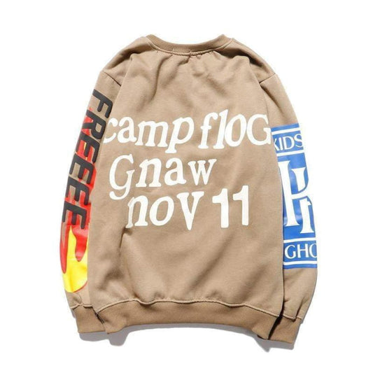 KIDS SEE GHOSTS Lucky Me I See Ghosts Sweatshirts | The Urban Clothing Shop™