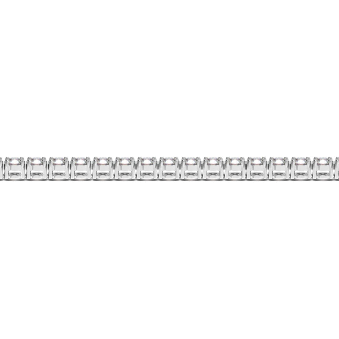 Lab Grown Round Diamond Tennis Bracelet in 14k White Gold (10 cctw F/G VS2/SI1) | Richard