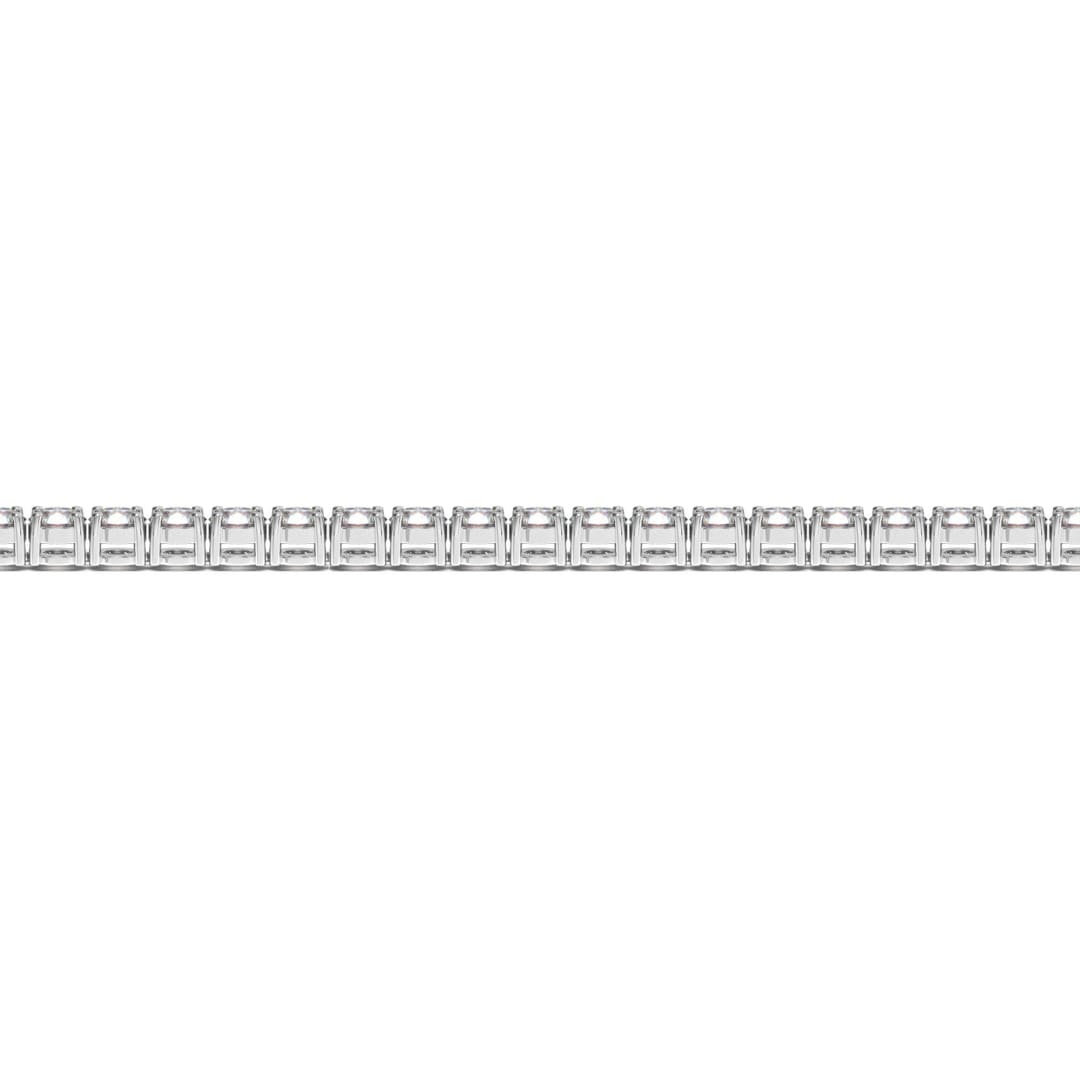 Lab Grown Round Diamond Tennis Bracelet in 14k White Gold (5 cctw F/G VS2/SI1) | Richard