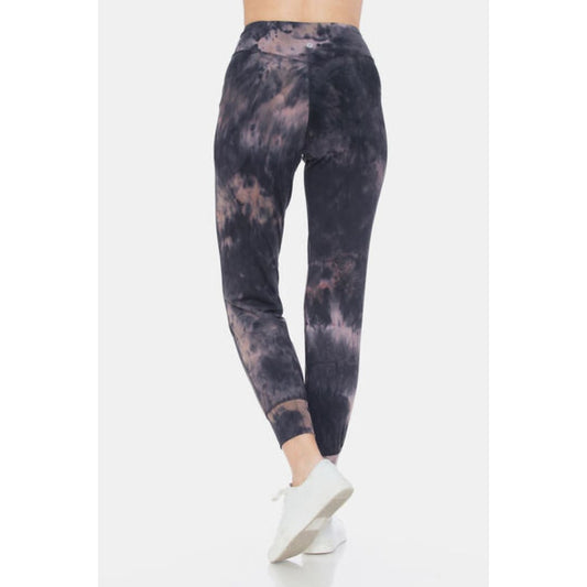 Leggings Depot Tie-Dye High Waist Cropped Leggings | The Urban Clothing Shop™