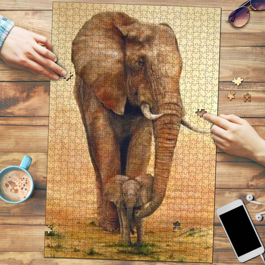 The Love Of A Mother Jigsaw Puzzle | Urban Clothing Shop™