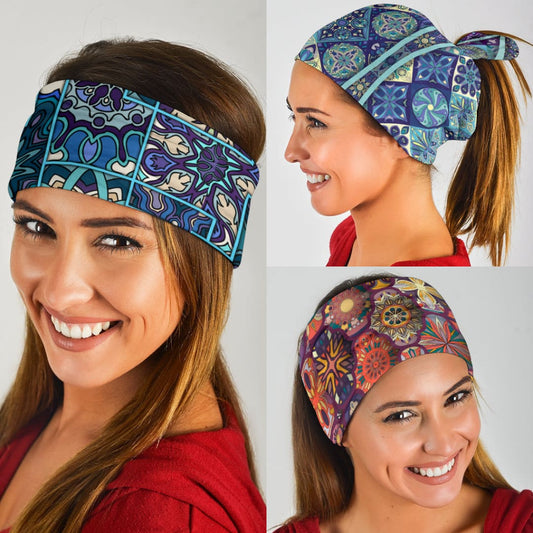 Mandala 6 Design by This is iT Original Bandana 3-Pack | The Urban Clothing Shop™