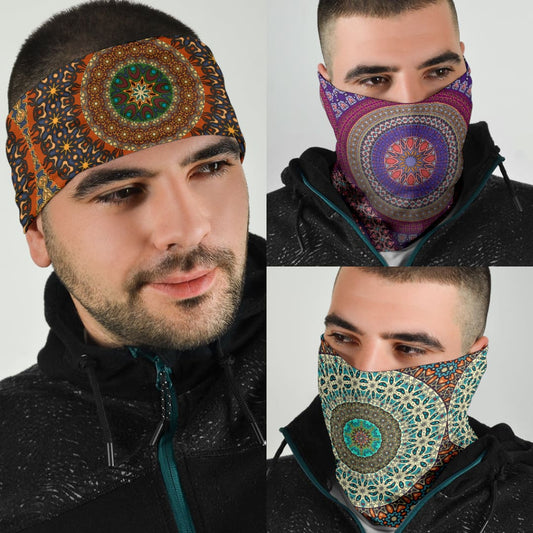 Mandala Design by This is iT Original Bandana 3-Pack | The Urban Clothing Shop™