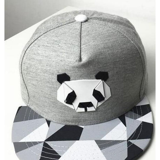 Panda Flat-Brimmed Cap | The Urban Clothing Shop™