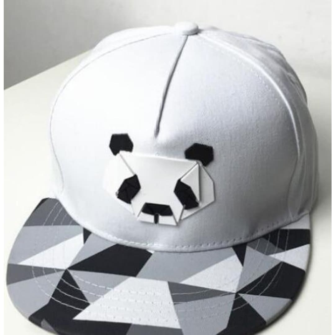 Panda Flat-Brimmed Cap | The Urban Clothing Shop™